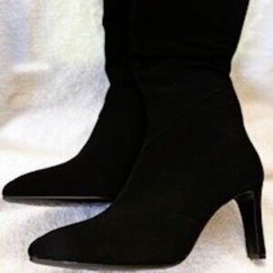 Impo knee high "Vestee" faux suede heeled boots NWOT Size 10
